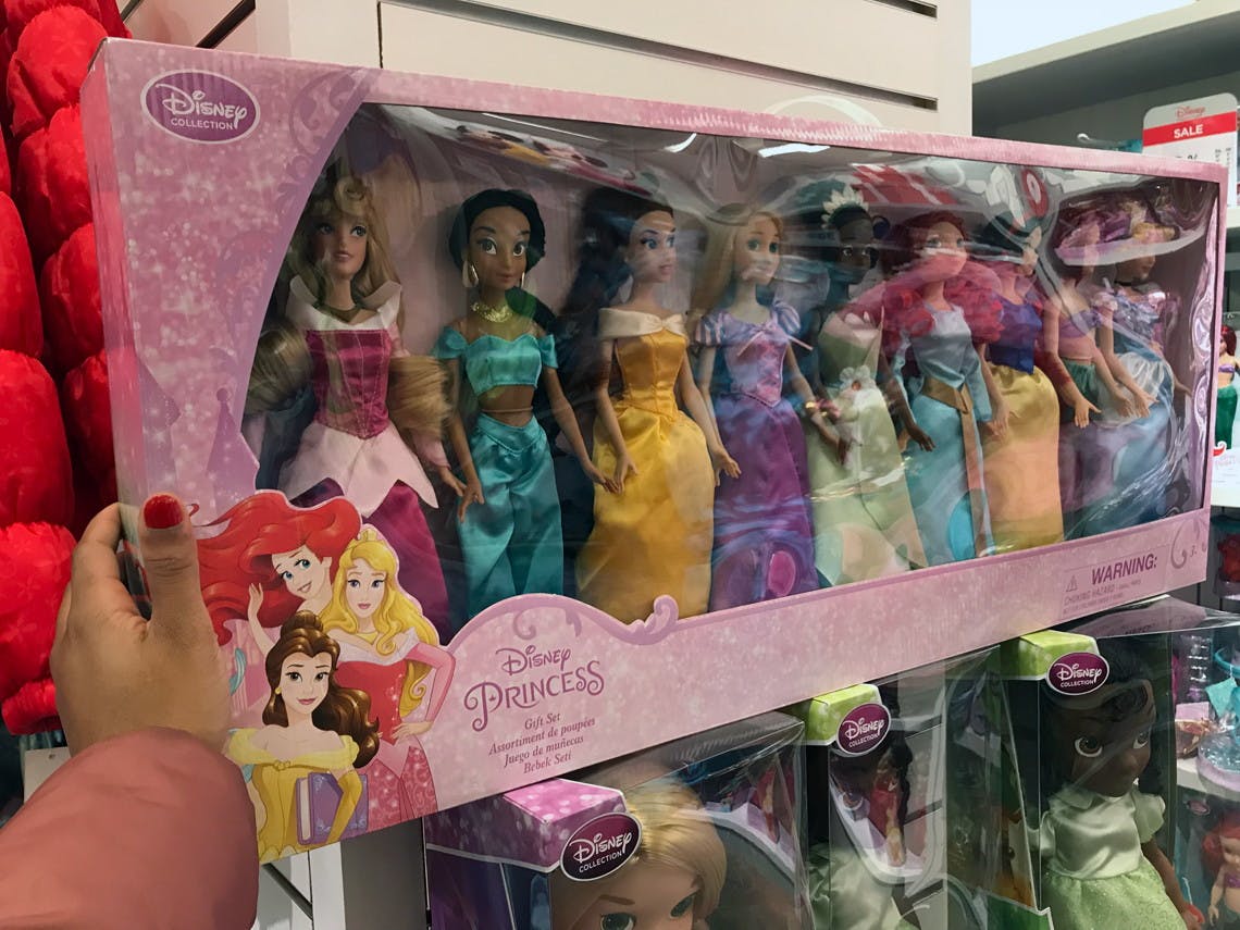 all disney princess doll set