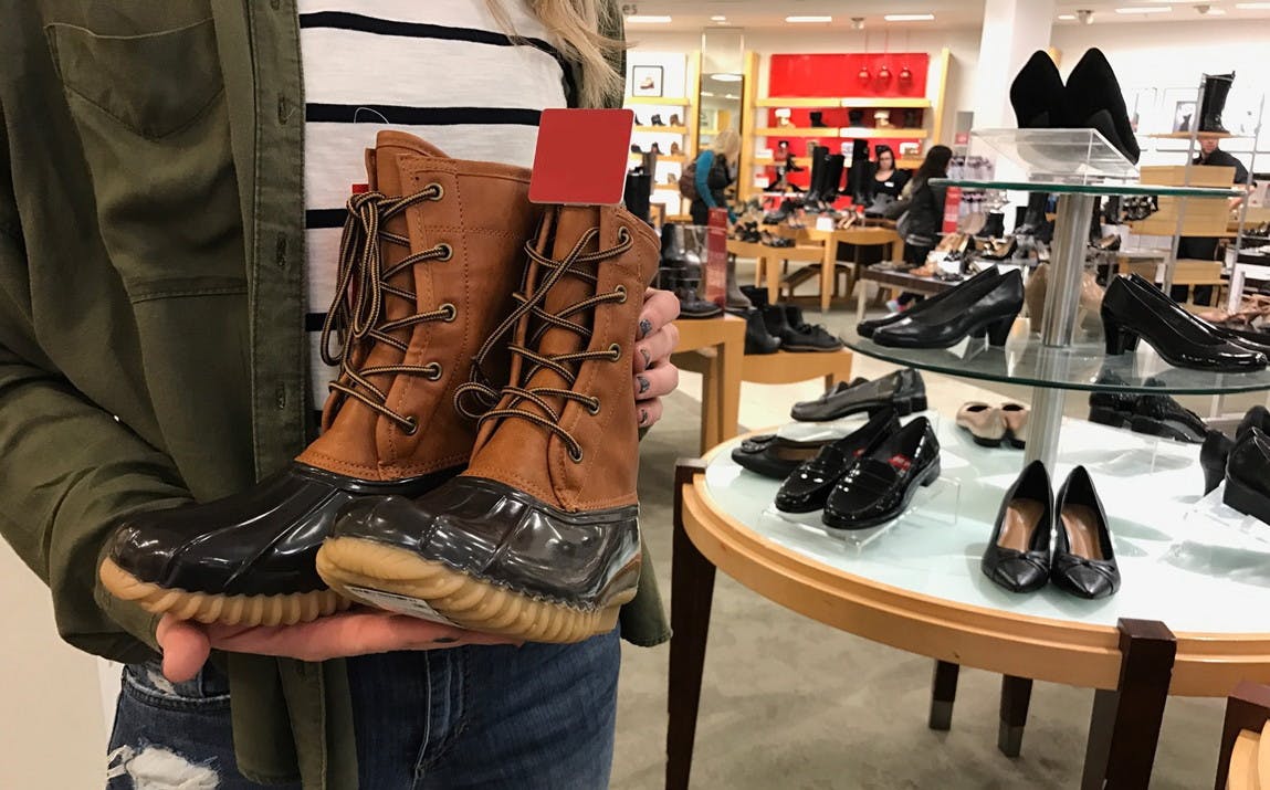 Women's Duck Boots, Just $20 at Macy's 