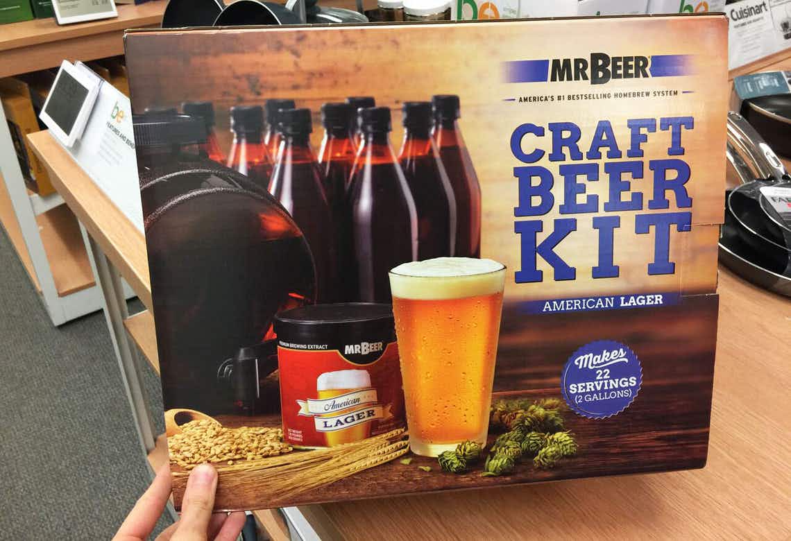 Mr. Beer craft beer kit.