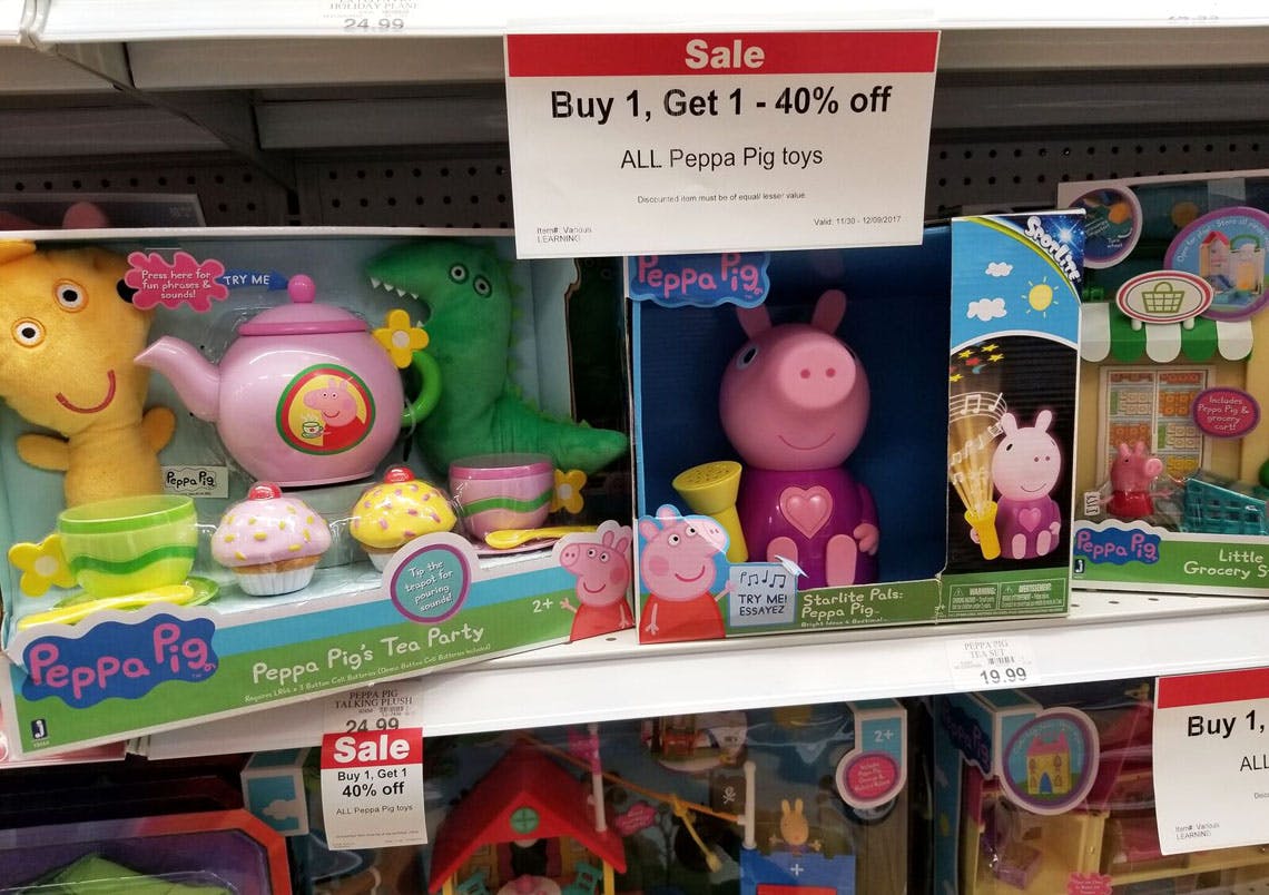 tesco peppa toys