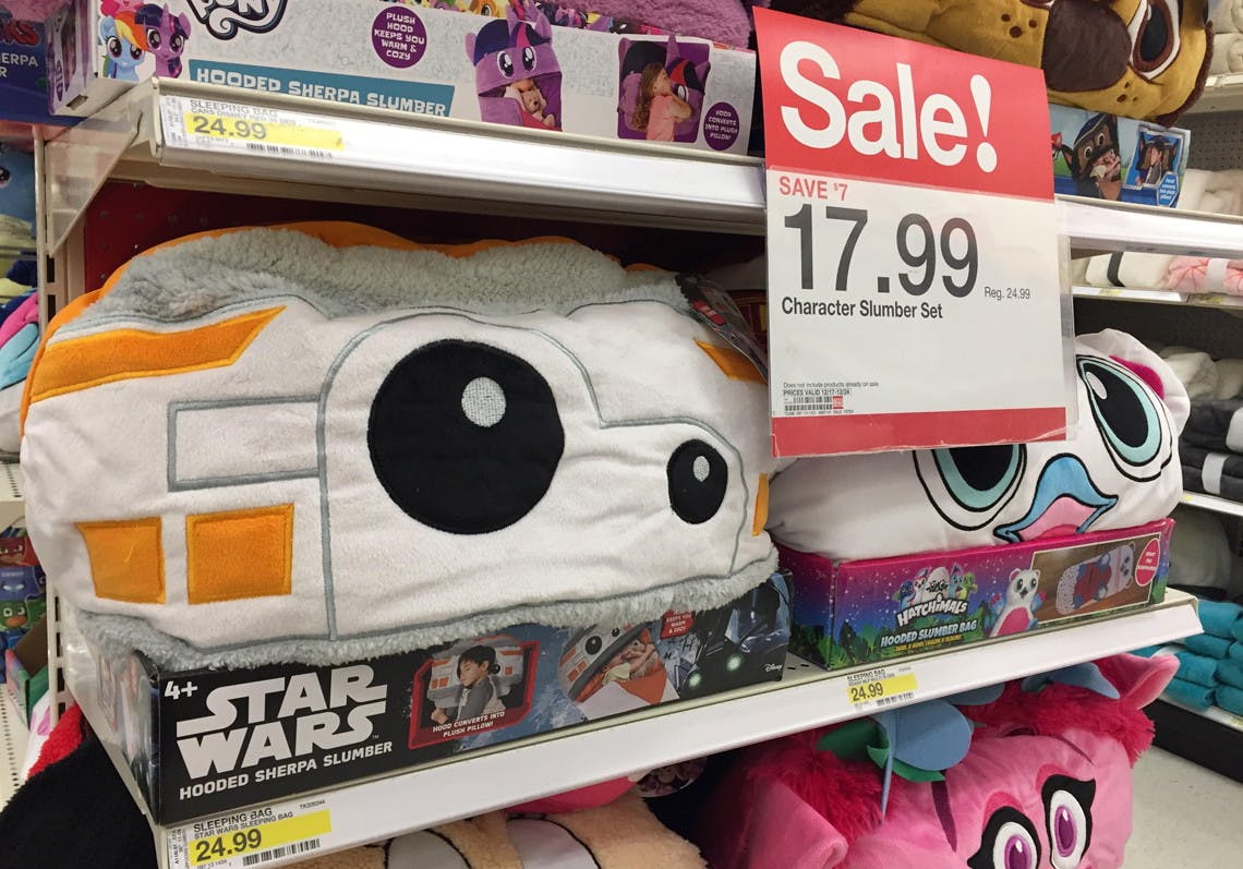 star wars sleeping bag