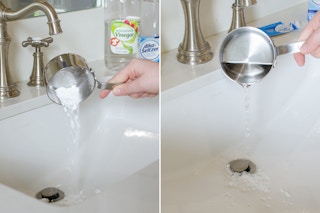 Unclog or deodorize drains.