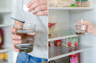 Deodorize your smelly fridge.