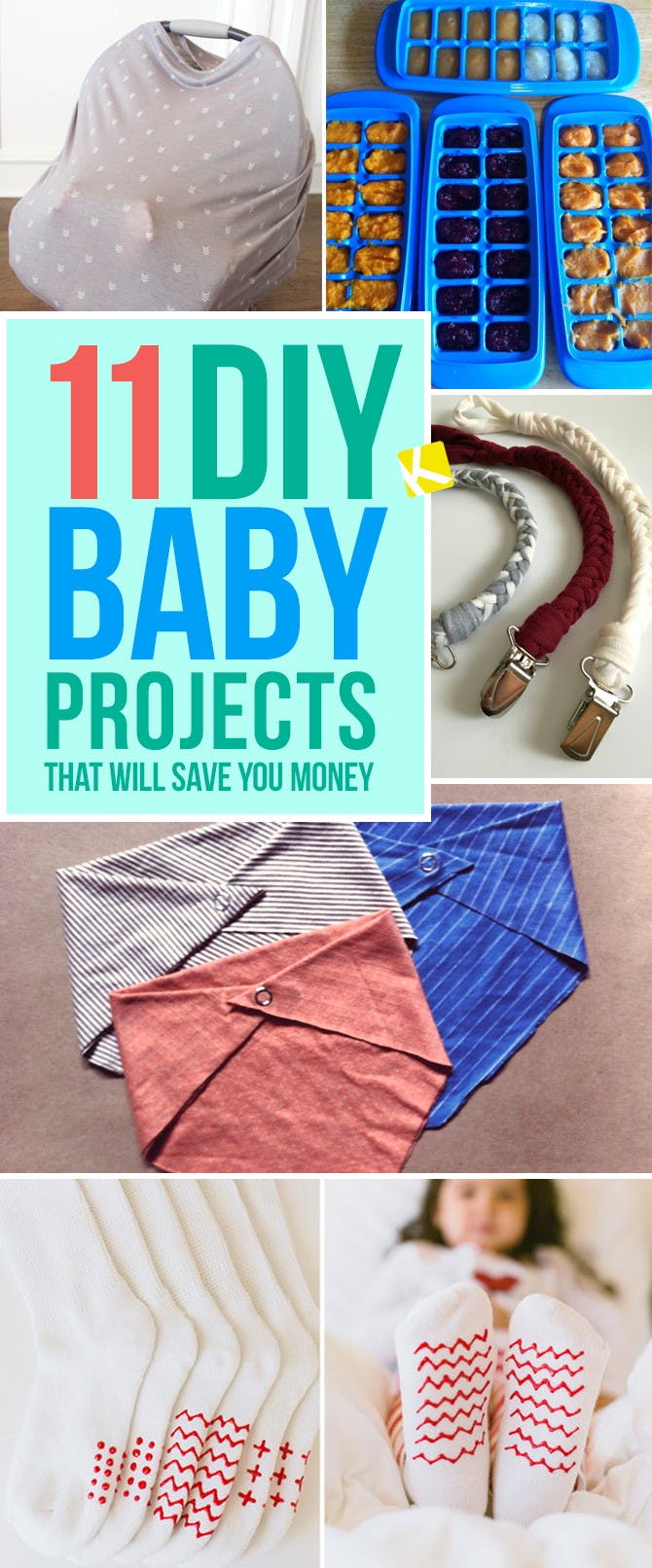 11 Easy DIY Baby Items That Will Save You Hundreds