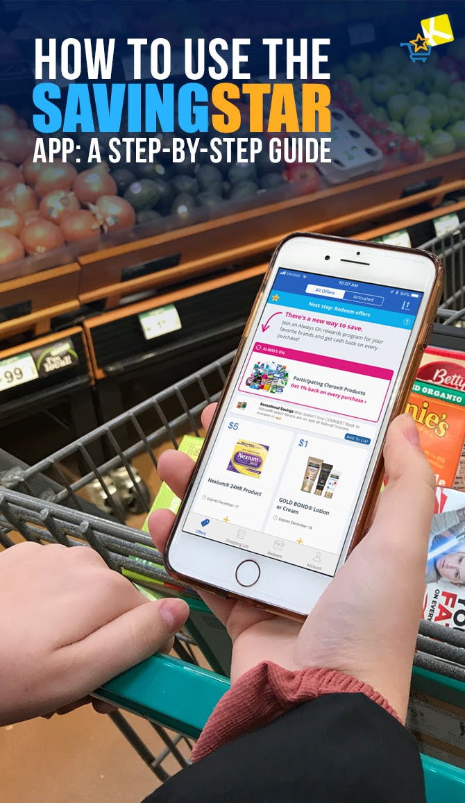 How to Use the SavingStar App: A Step-by-Step Guide