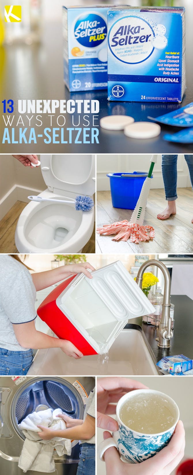 13 Unexpected Ways to Use Alka-Seltzer