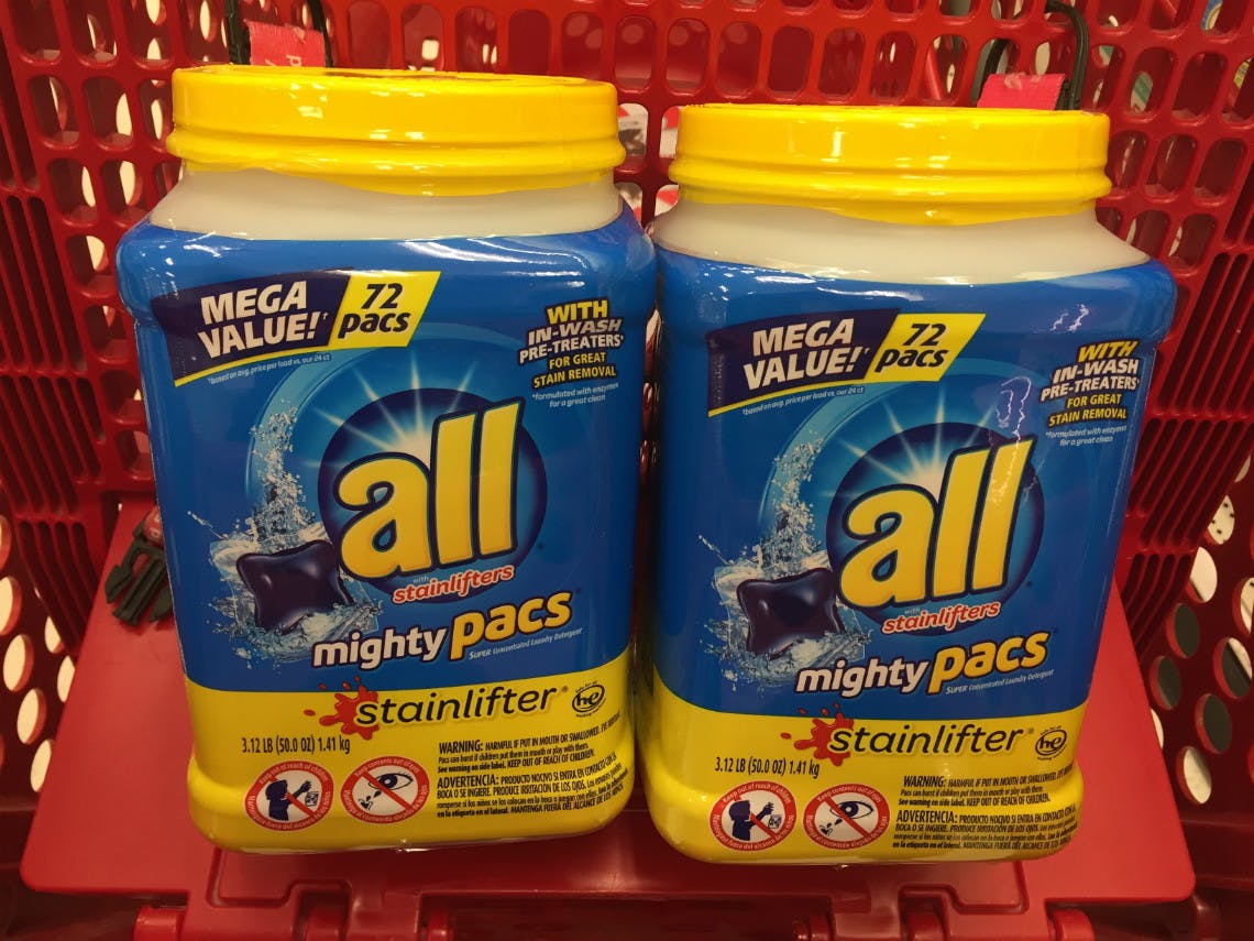 All Mighty Pacs 72Count, Only 3.55 at Target! The Krazy Coupon Lady