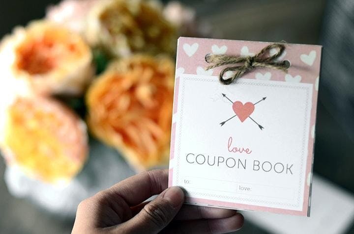 Love coupon book