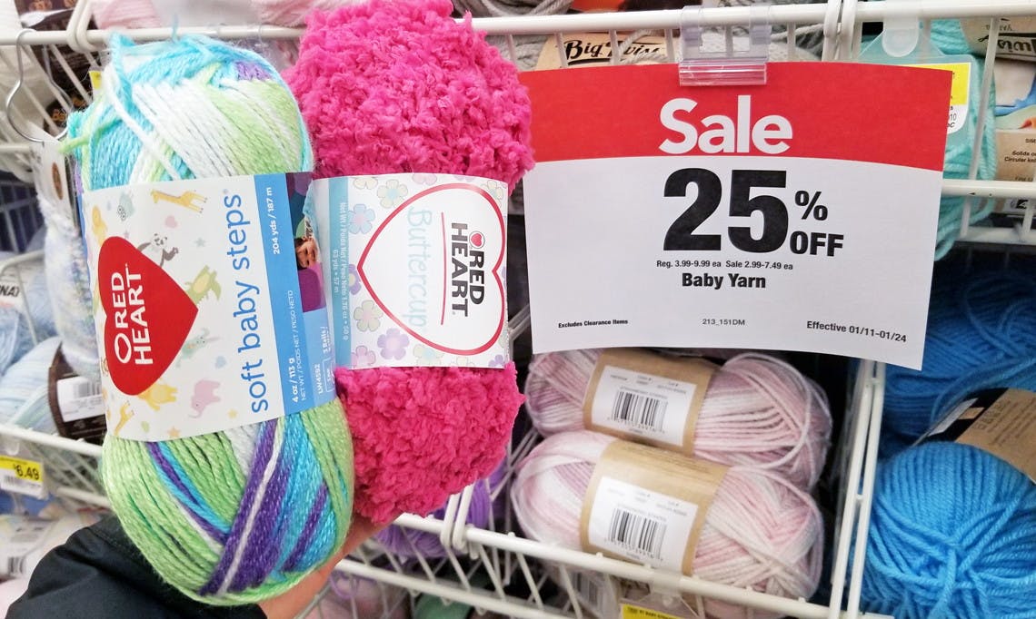 Annual Yarnormous Sale at Joann: Save up to 60% on Yarn! - The Krazy