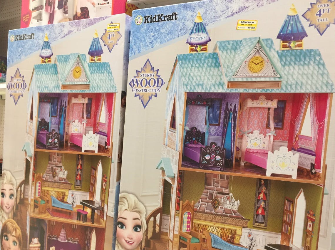 target frozen dollhouse