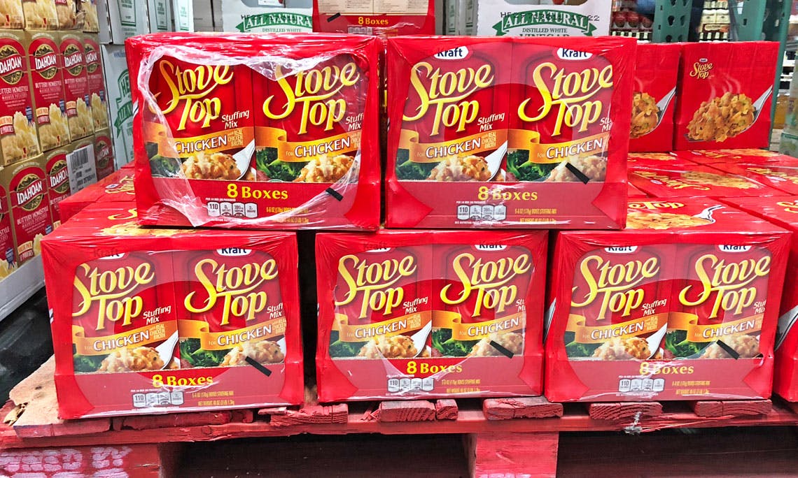 Kraft Stove Top Stuffing Mix 8-Pack, Only $2.97 at Costco ...