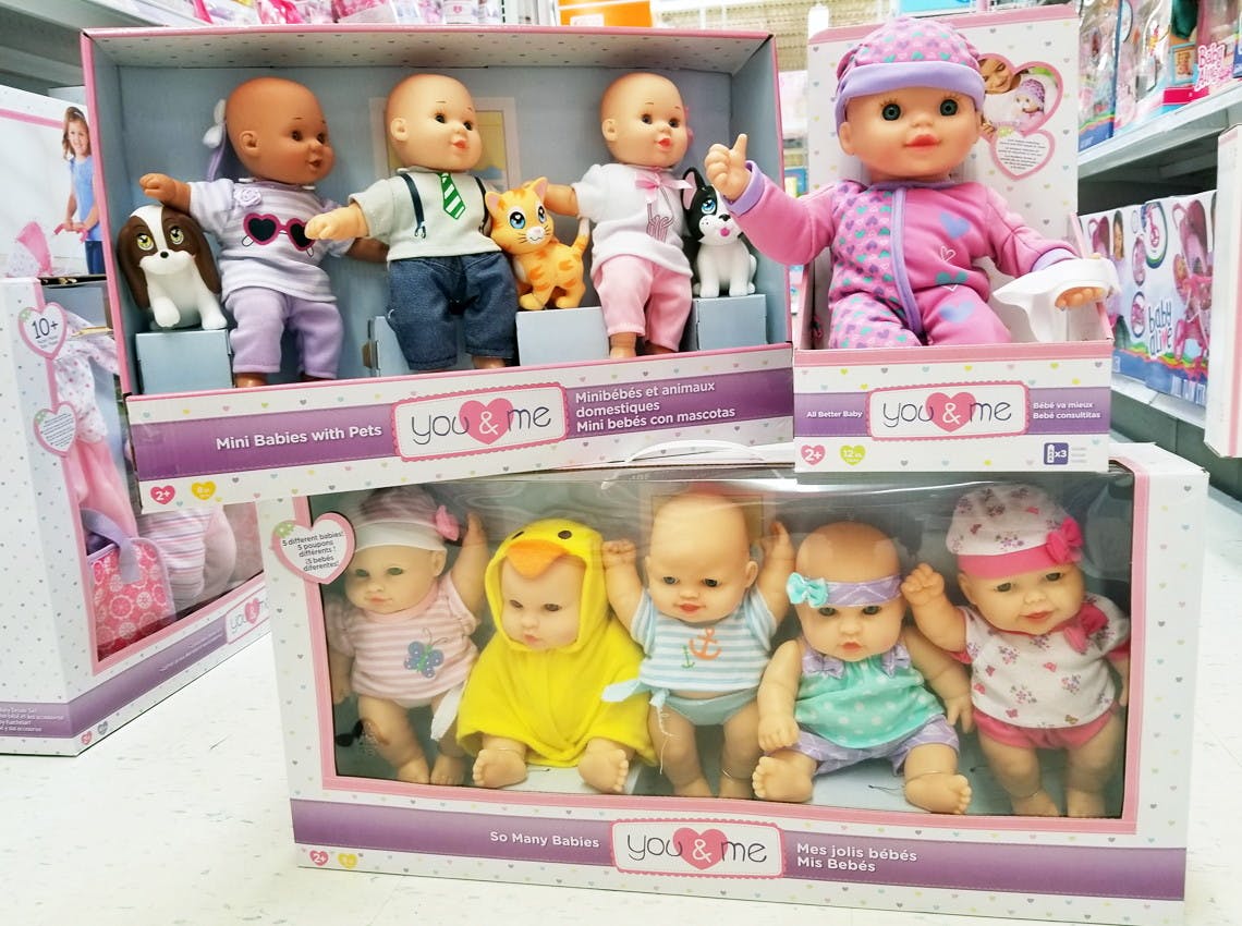 mini baby doll set