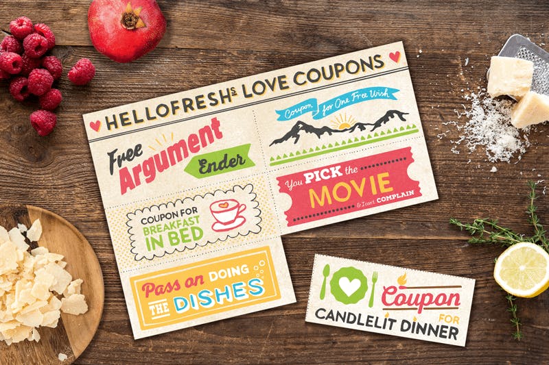 Hello Fresh Love Coupons