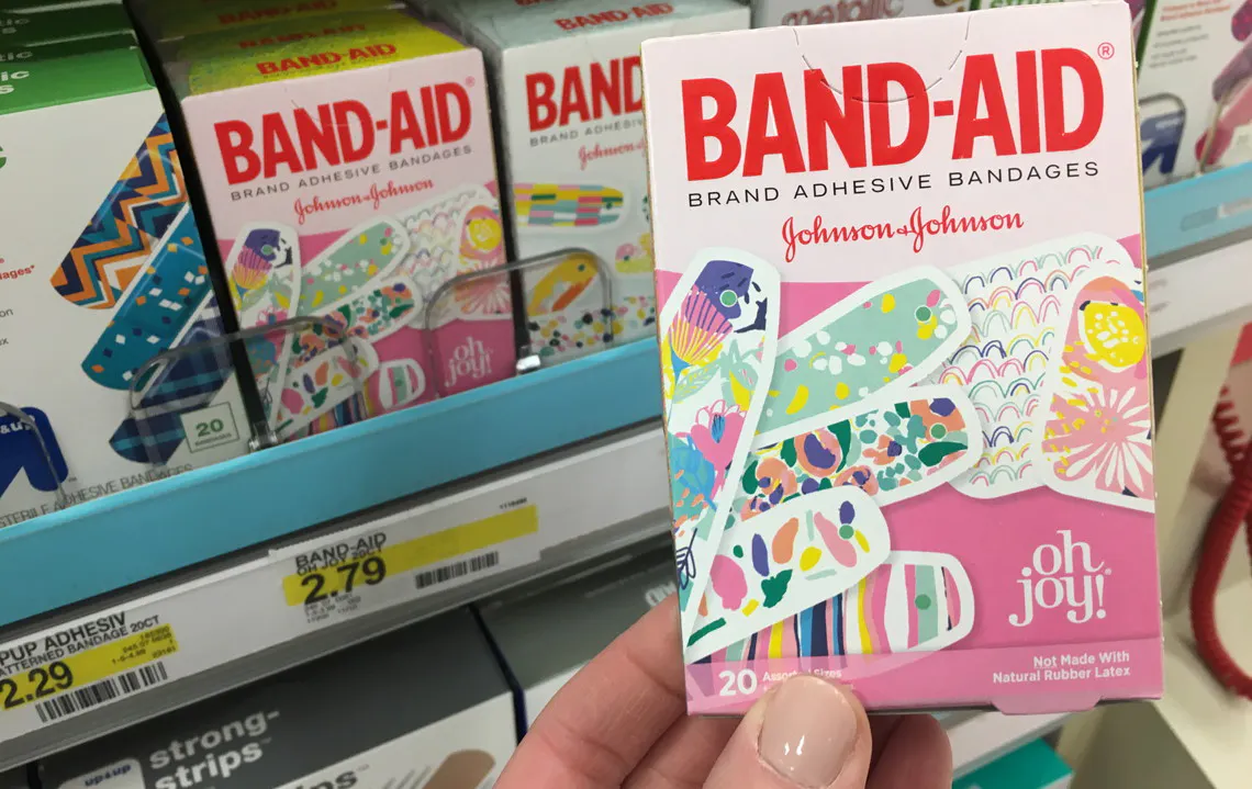 Band Aid Bandages Only 1 34 At Target Save Over 50 The Krazy Coupon Lady