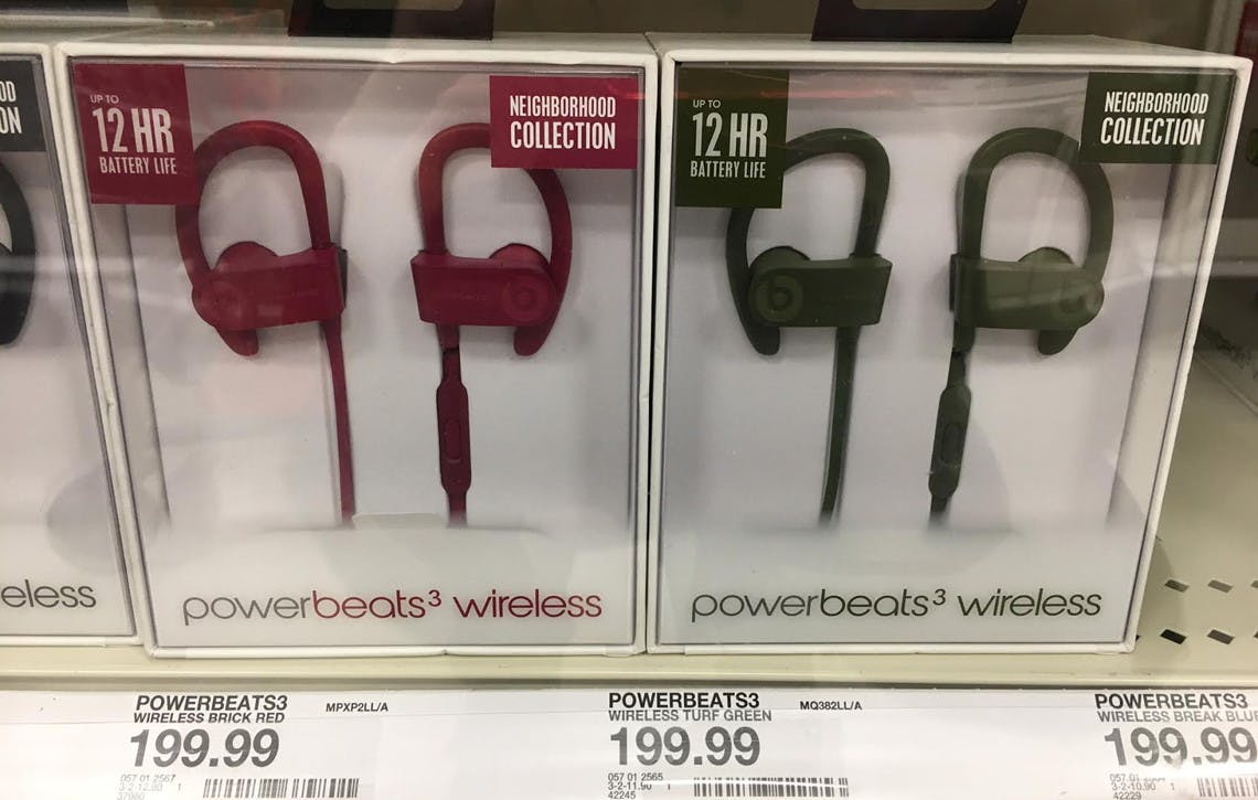 powerbeats3 wireless target