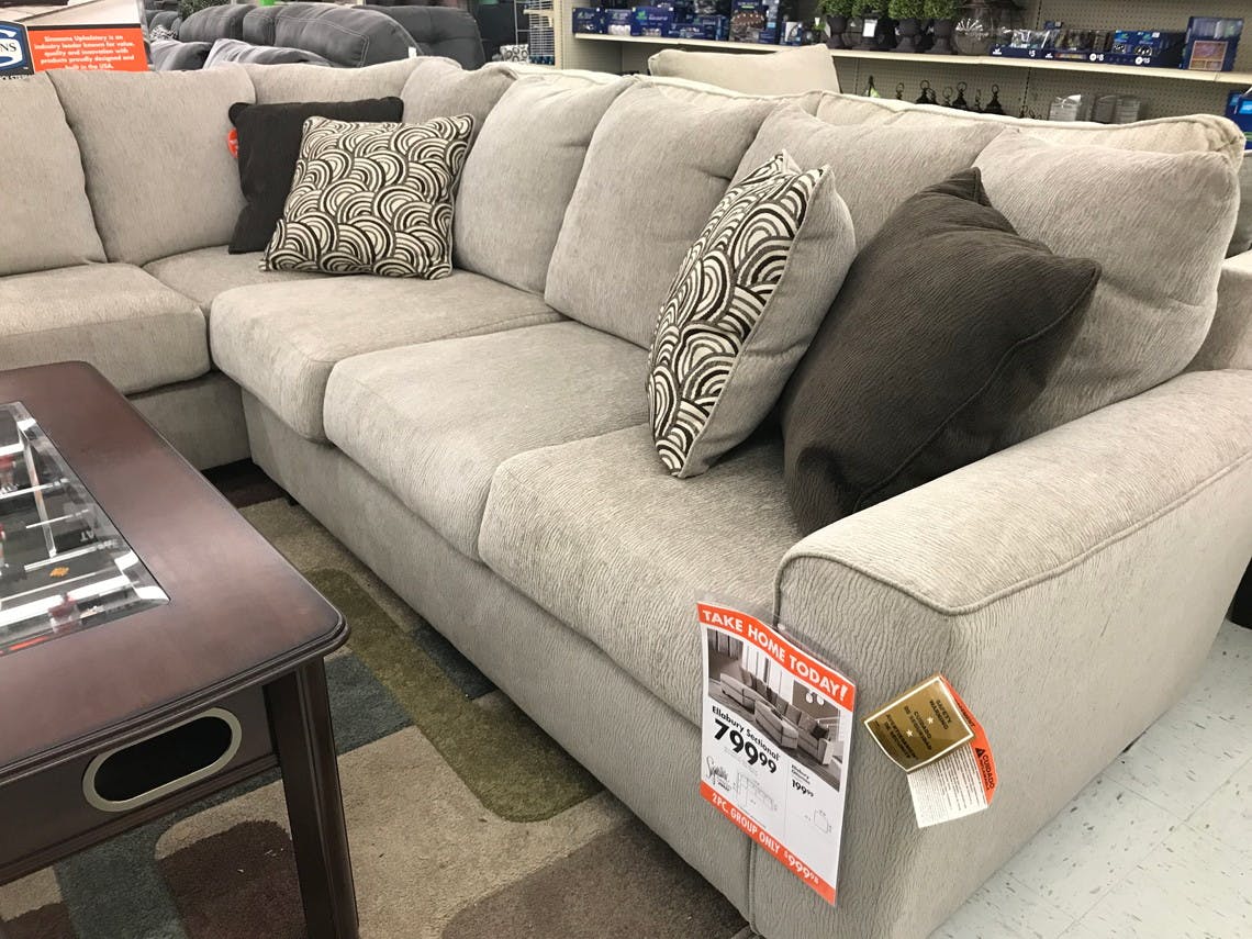 Https Thekrazycouponladycom 2018 01 26 100 Off 500 At Big Lots Save On Sectionals Farmhouse Furniture