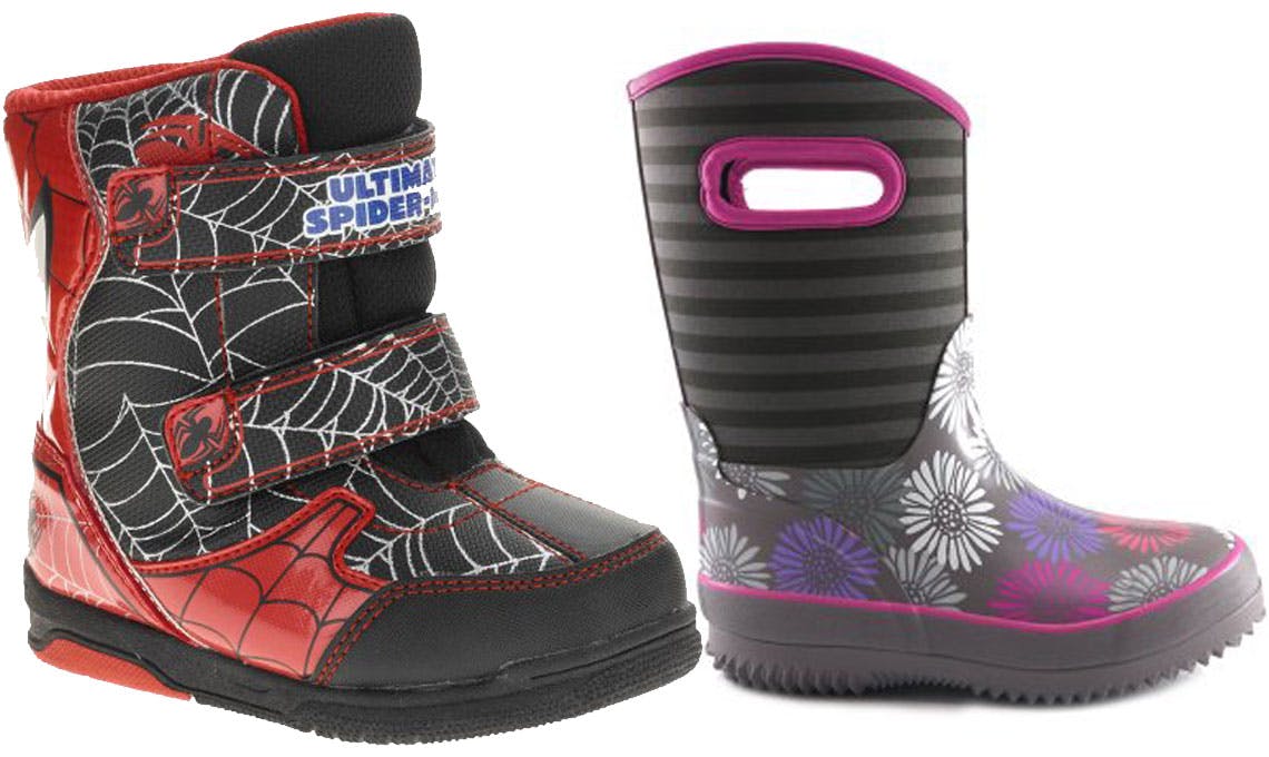spiderman winter boots