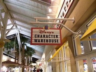 disney charactor warehouse