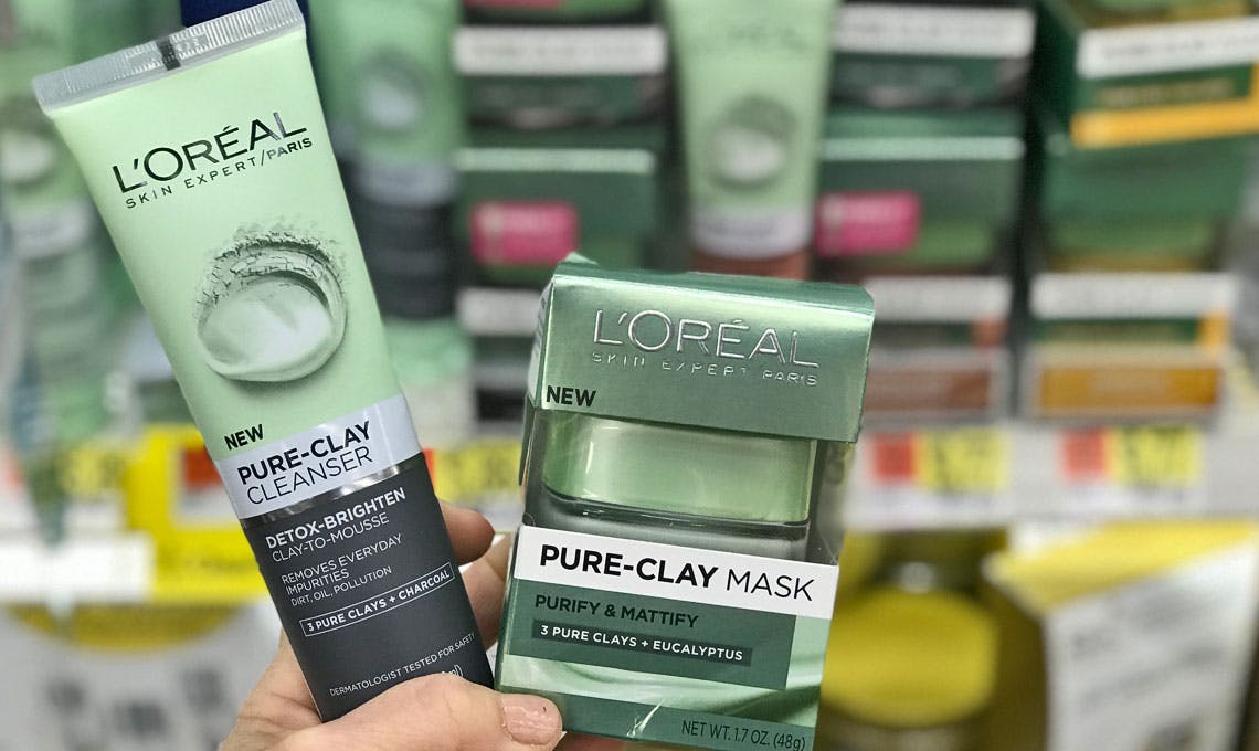 L oreal pure clay mask coupon