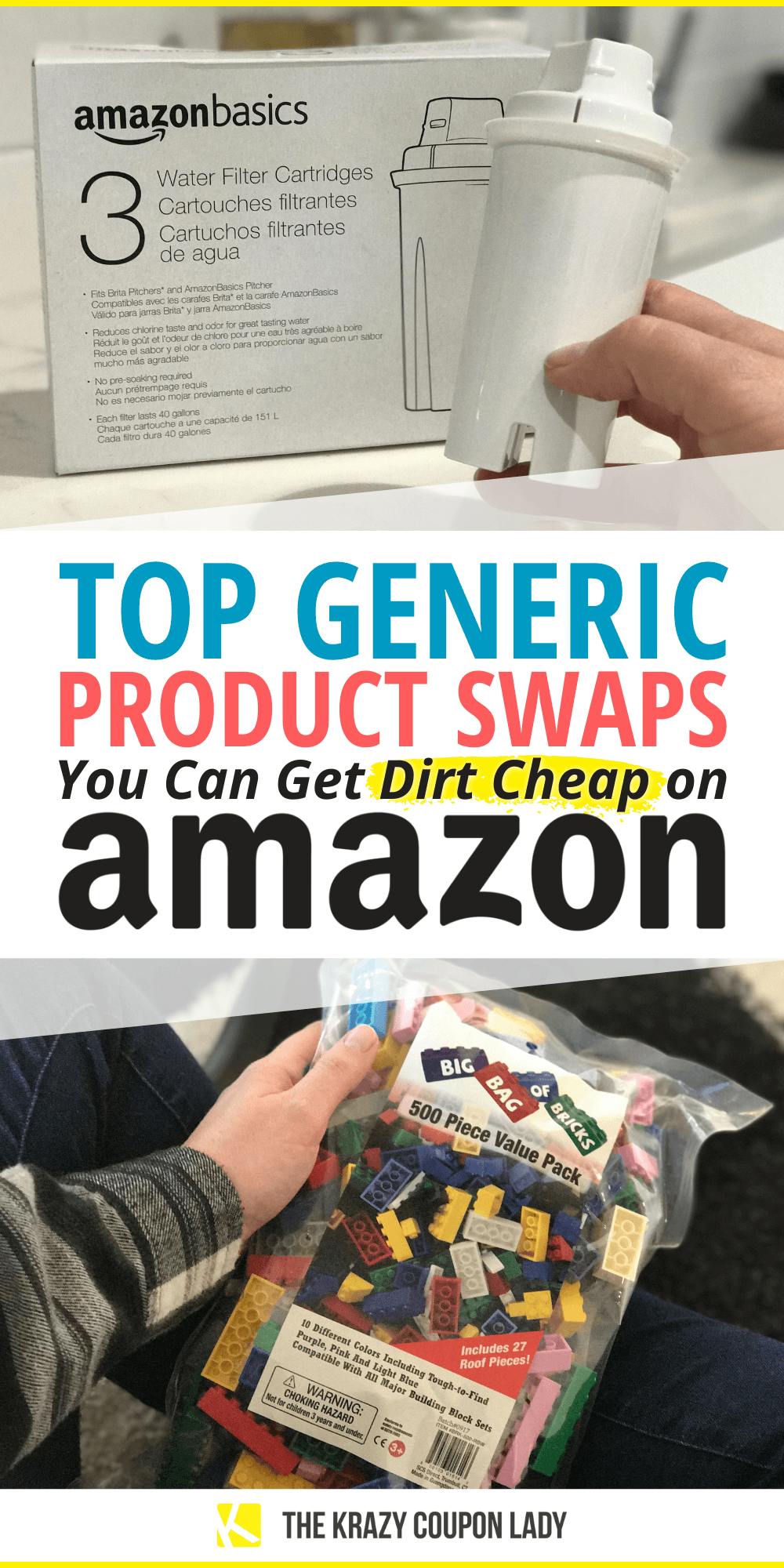 Stop Buying These 10 Brands When Amazon Generic Is Cheaper
