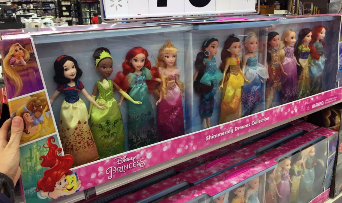 disney princess shimmering dreams collection 11 pack