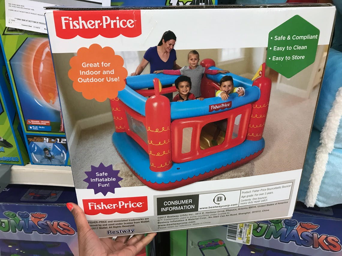 fisher price bounce house with balls