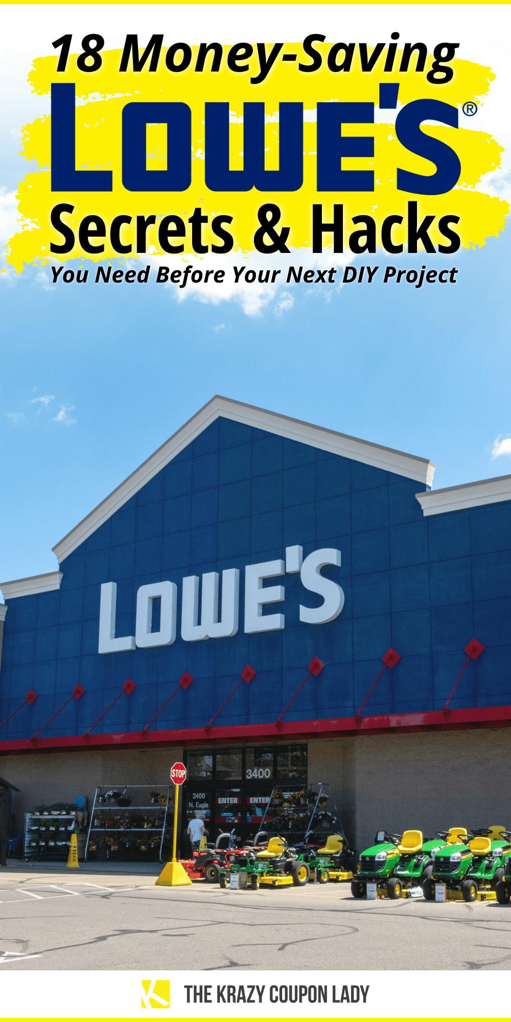 Krazy coupon lady lowes
