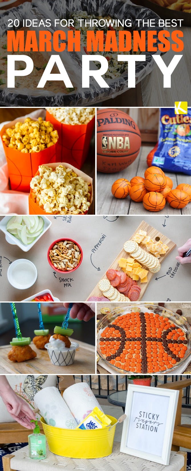 20 Ideas for Throwing the Best March Madness Party