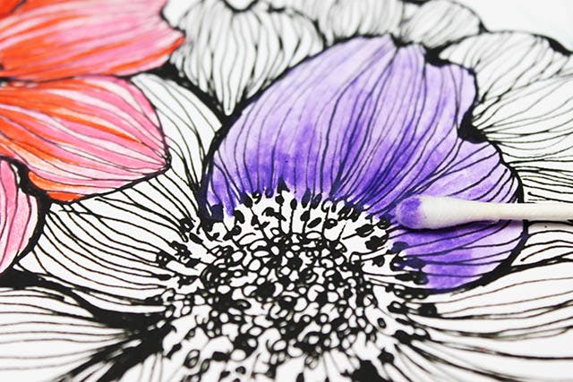Turn your colored pencils into watercolor.