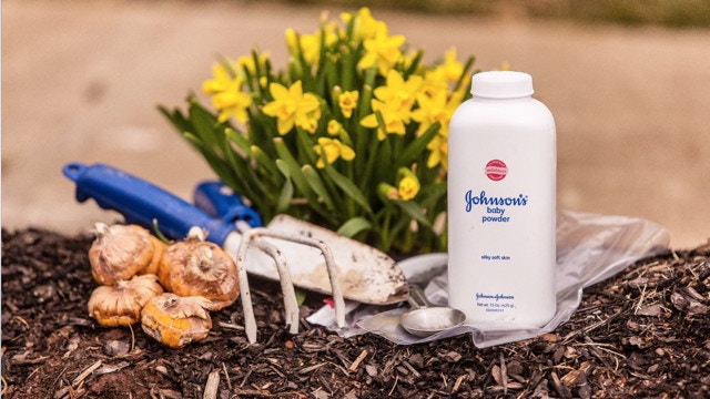 Dust flower bulbs with baby powder before you plant them.
