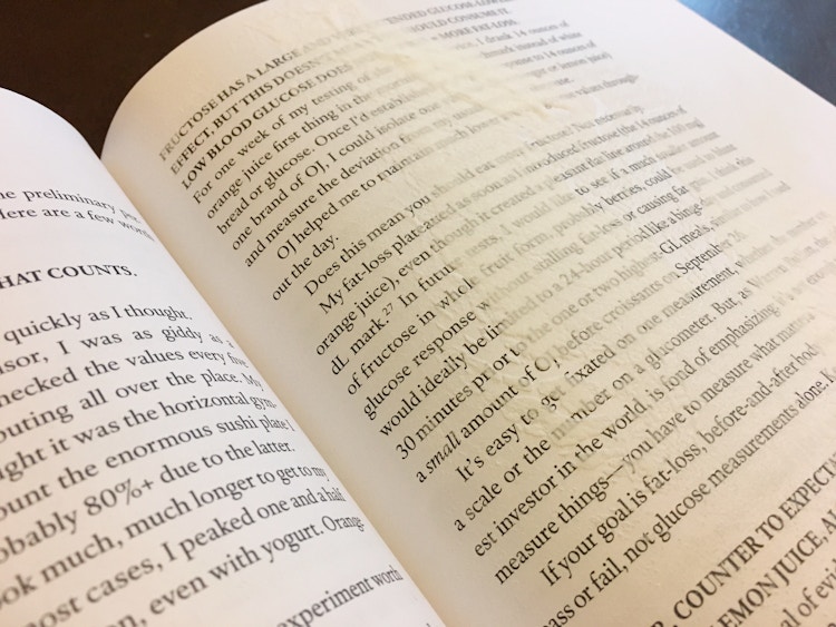 Absorb moisture and refresh old books with baby powder.