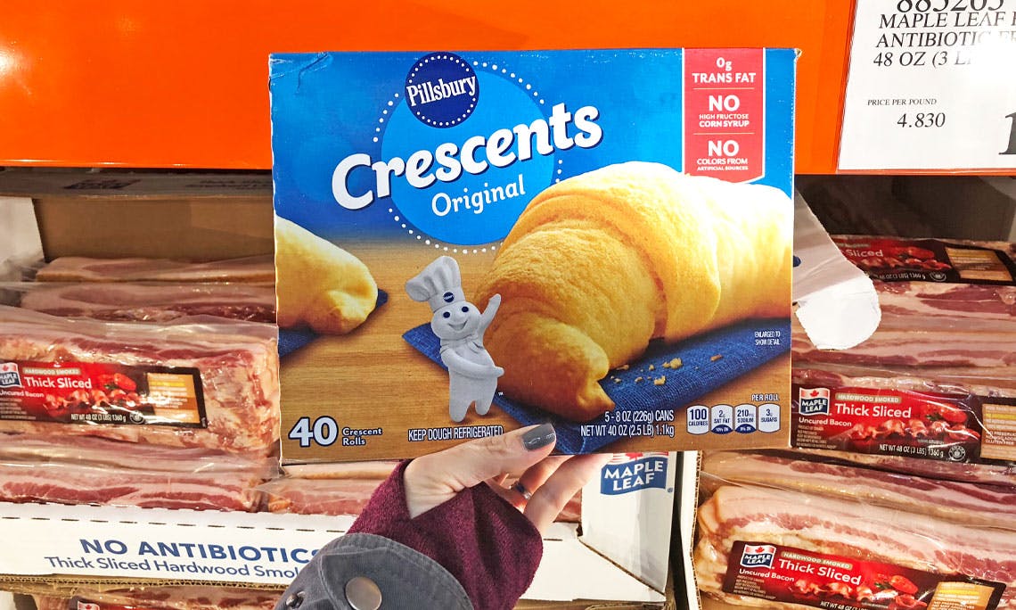 Pillsbury 5-Pack Crescent Rolls, Only $5.89 at Costco - No Coupons