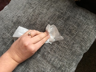 Deodorize furniture.