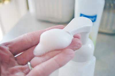 Make foaming or liquid hand soap.