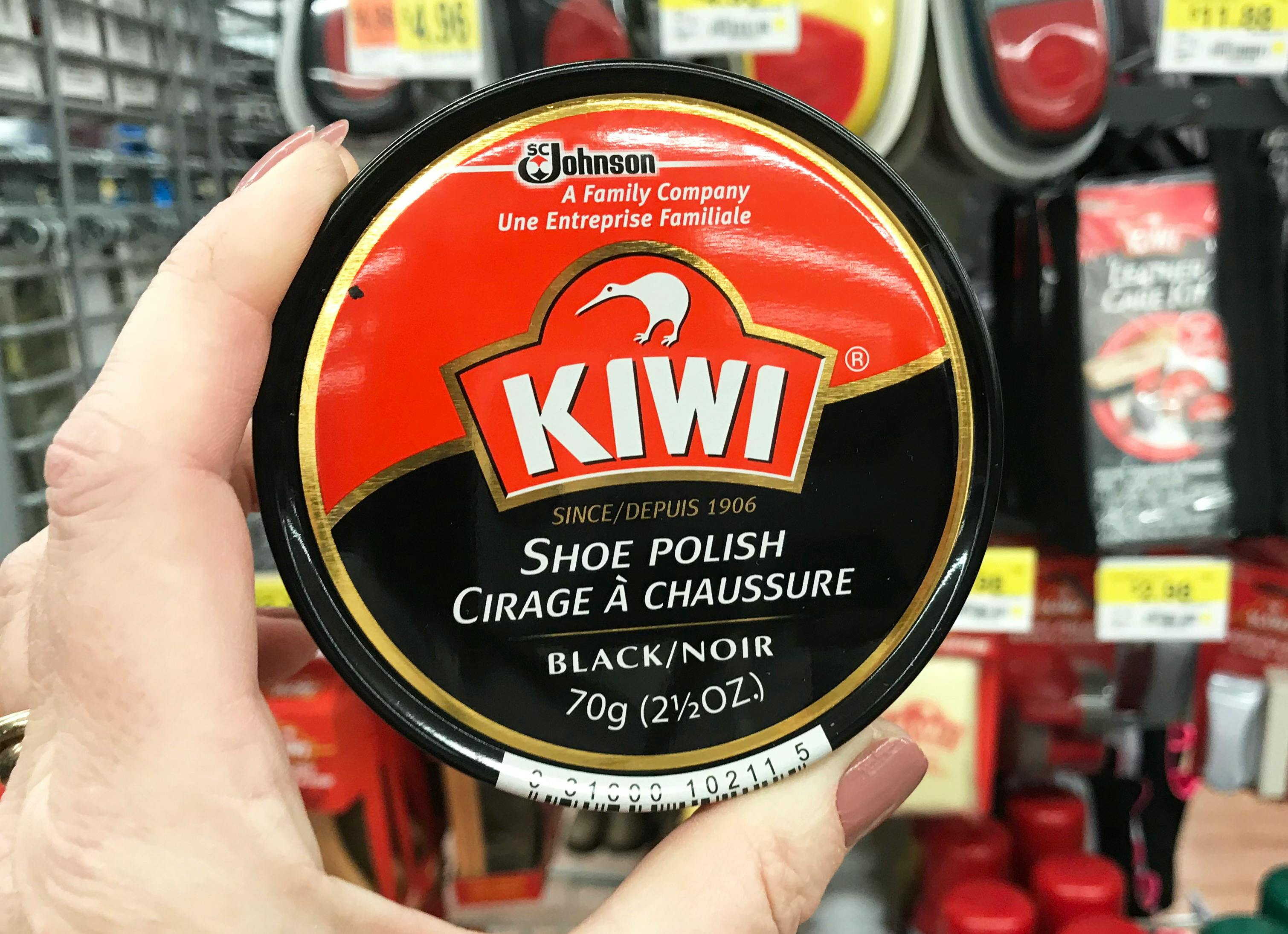 red shoe polish walmart