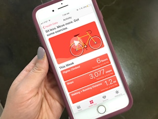 Track your steps even if you're not wearing your Fitbit.