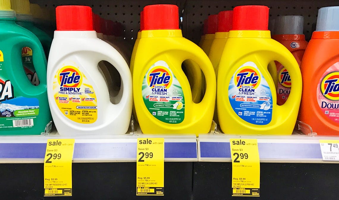 Tide Simply Laundry Detergent, Only 1.99 at Walgreens! The Krazy