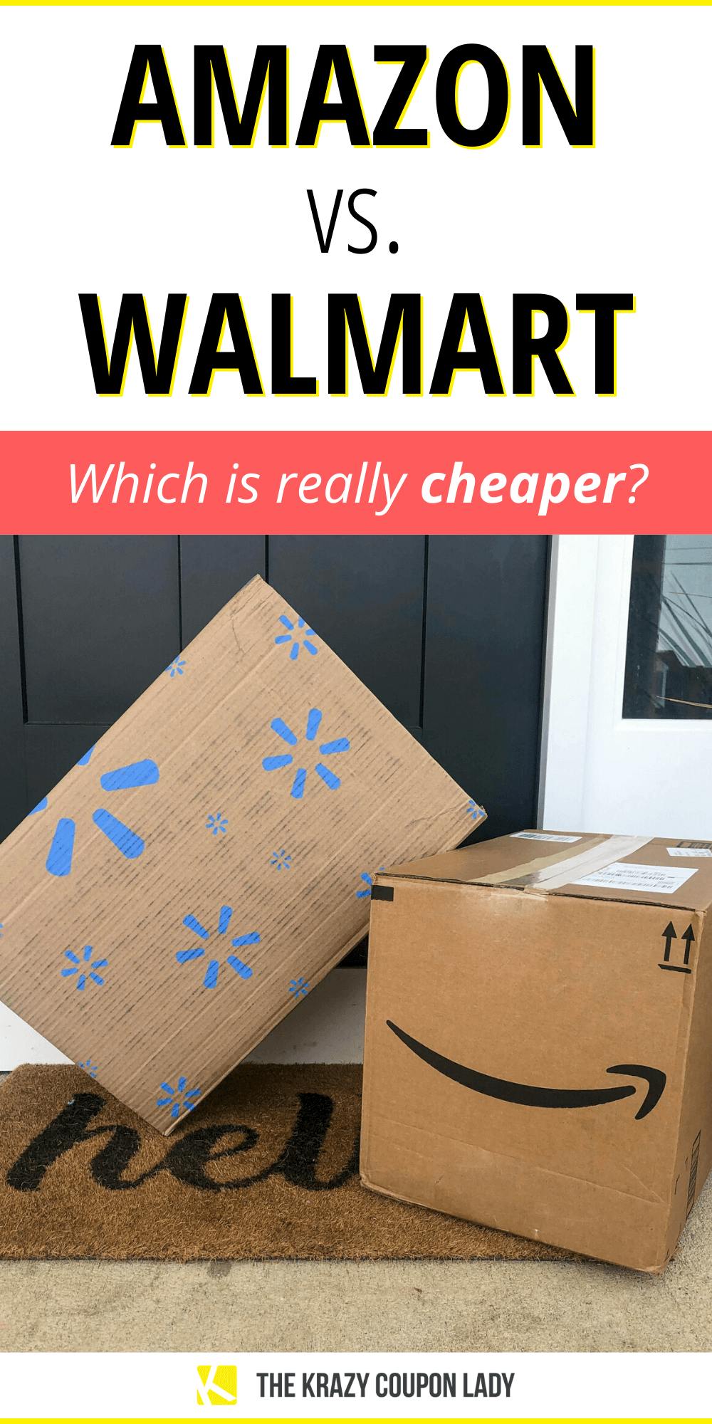 Amazon vs. Walmart: We Compared 100 Products