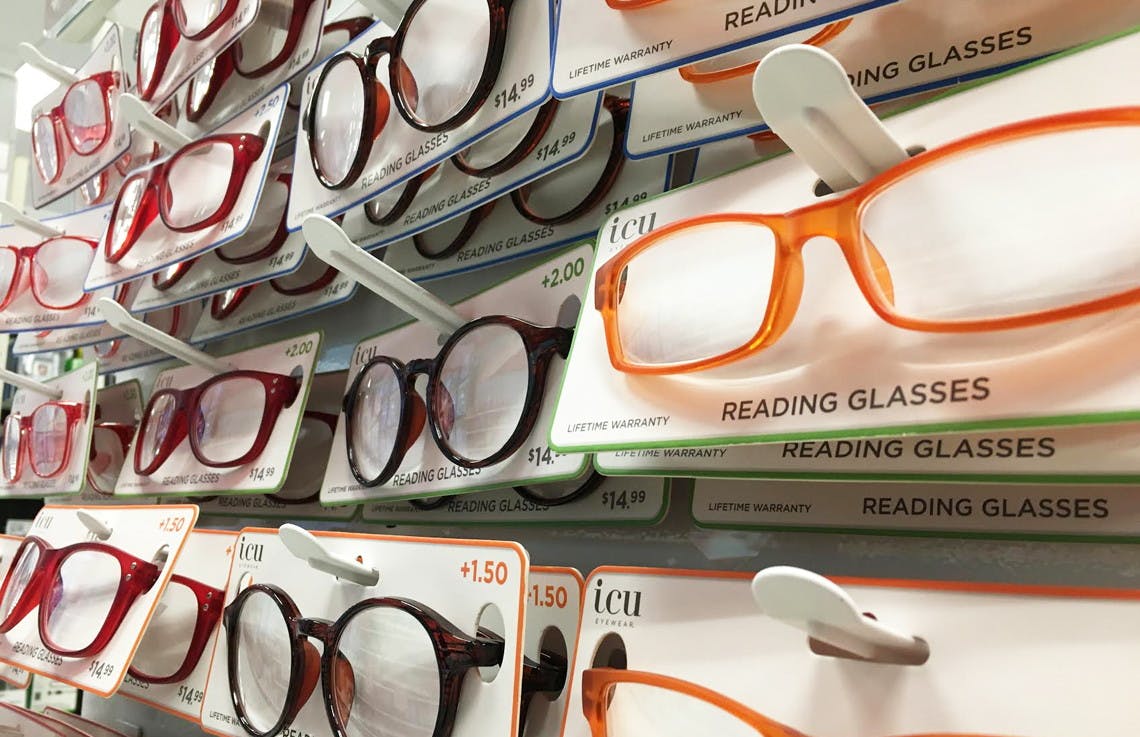 target reading glasses