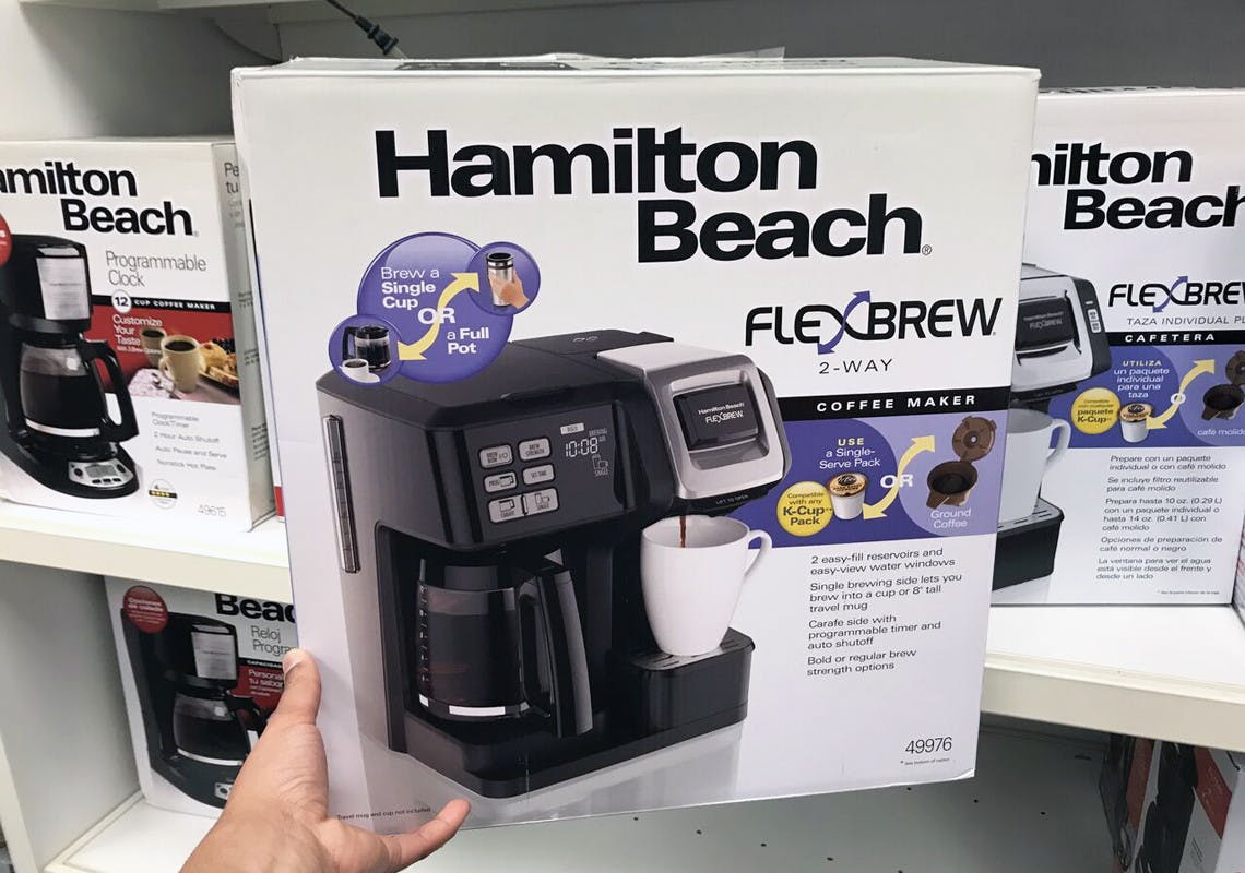 Hamilton Beach Flexbrew 2 Way Coffee Maker 49976 / Hamilton Beach