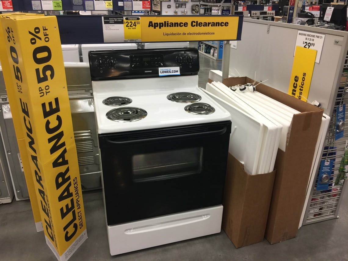 Up To 50 Off Appliance Clearance Sale At Lowe S Hip2save
