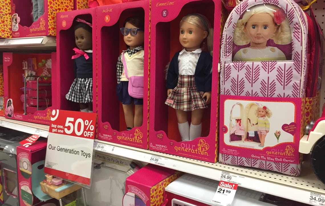 target our generation doll carrier