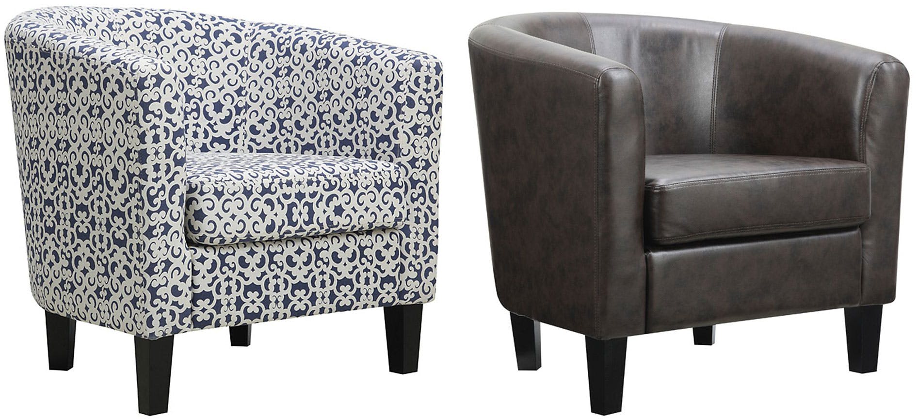 riley barrel arm accent chair