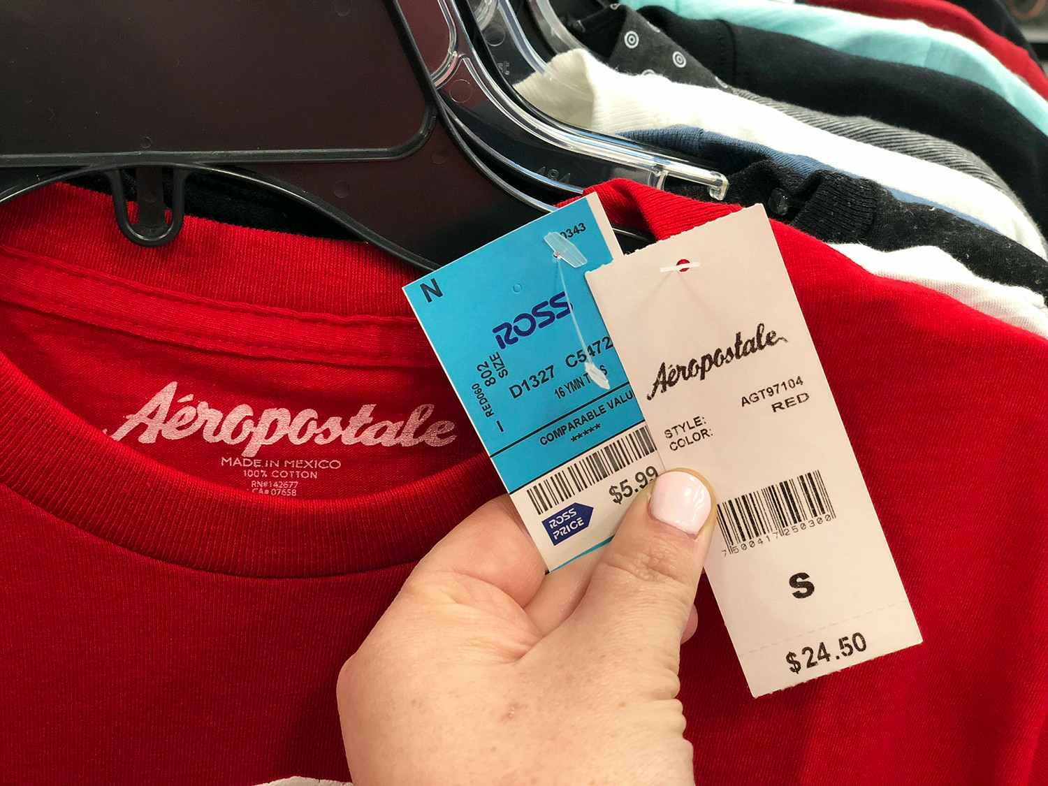 Aeropostale Tees even cheaper than sale pricing at Ross.
