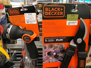 Black + Decker pruner sets $6 less than Amazon at Ross.