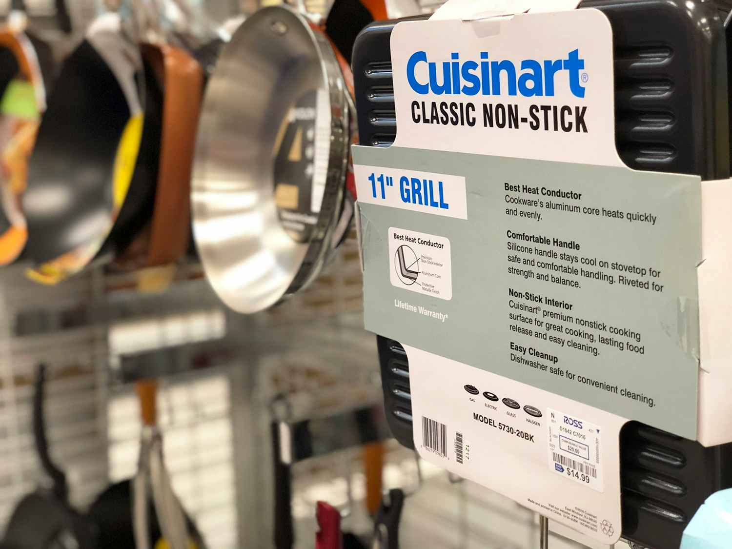 Cuisinart skillets and fry pans at Ross are half the price of next-lowest Wayfair.com.
