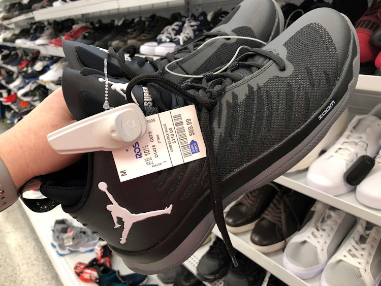 Nike Air Jordans for $69.99 at Ross. Retail price starts at $110.