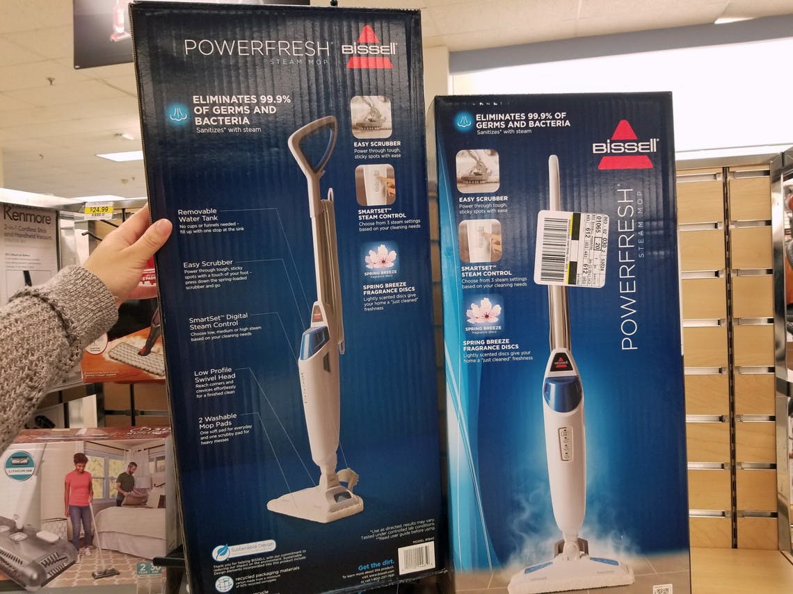 $72 Bissell Deluxe Steam Mop at Kohl's 