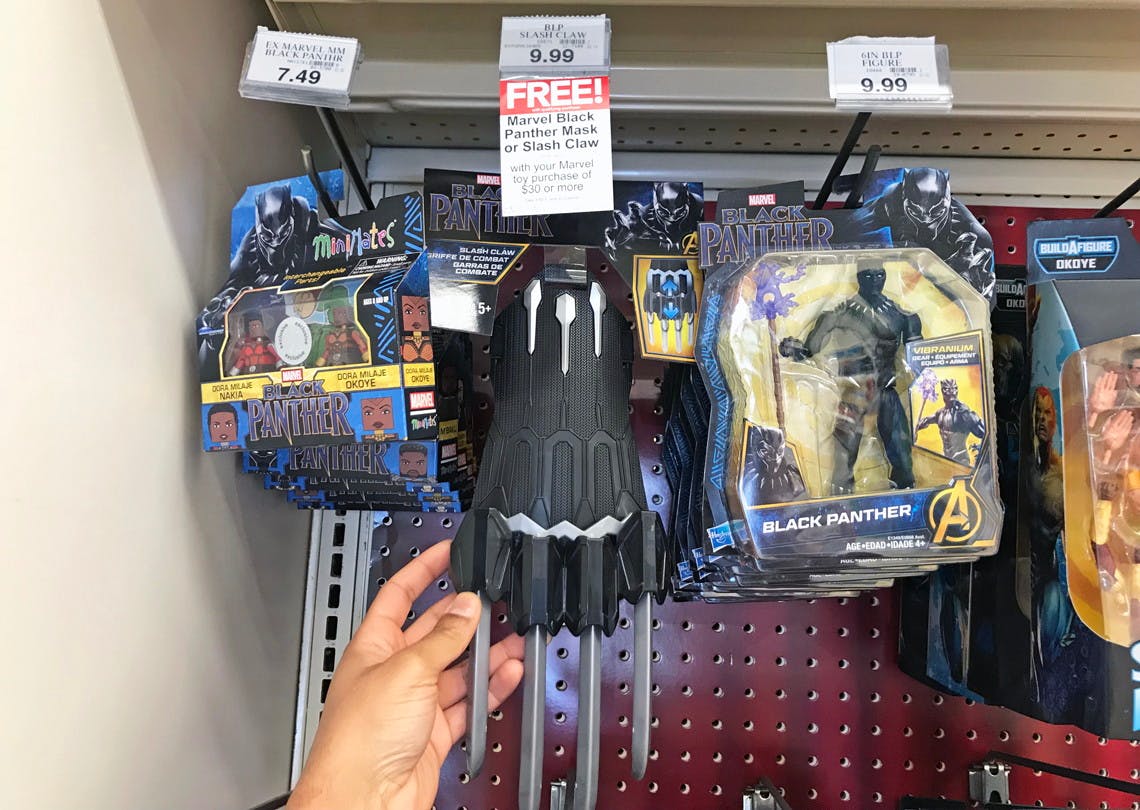 black panther slash claw toy