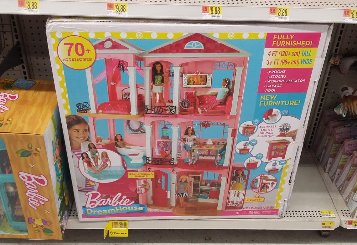 barbie mini mart playset